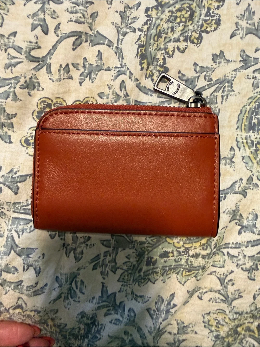 Coach compact zip